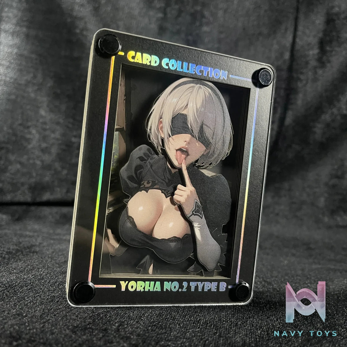 B&W Studio – NieR:Automata Desktop Decorative Card Brick 2B