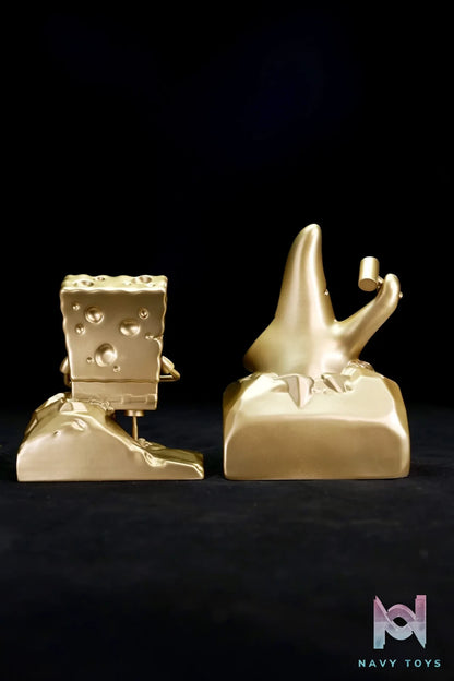 Chao She Studio – SpongeBob SquarePants & Patrick Star Sculptor Series Gold Version