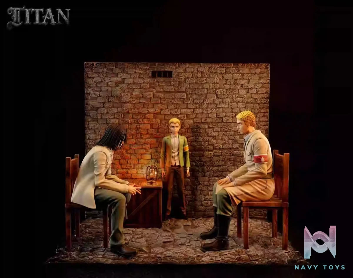 Eren & Reiner & Falco - Attack On Titan - Titan Studio resin statue Titan Studio anime figure