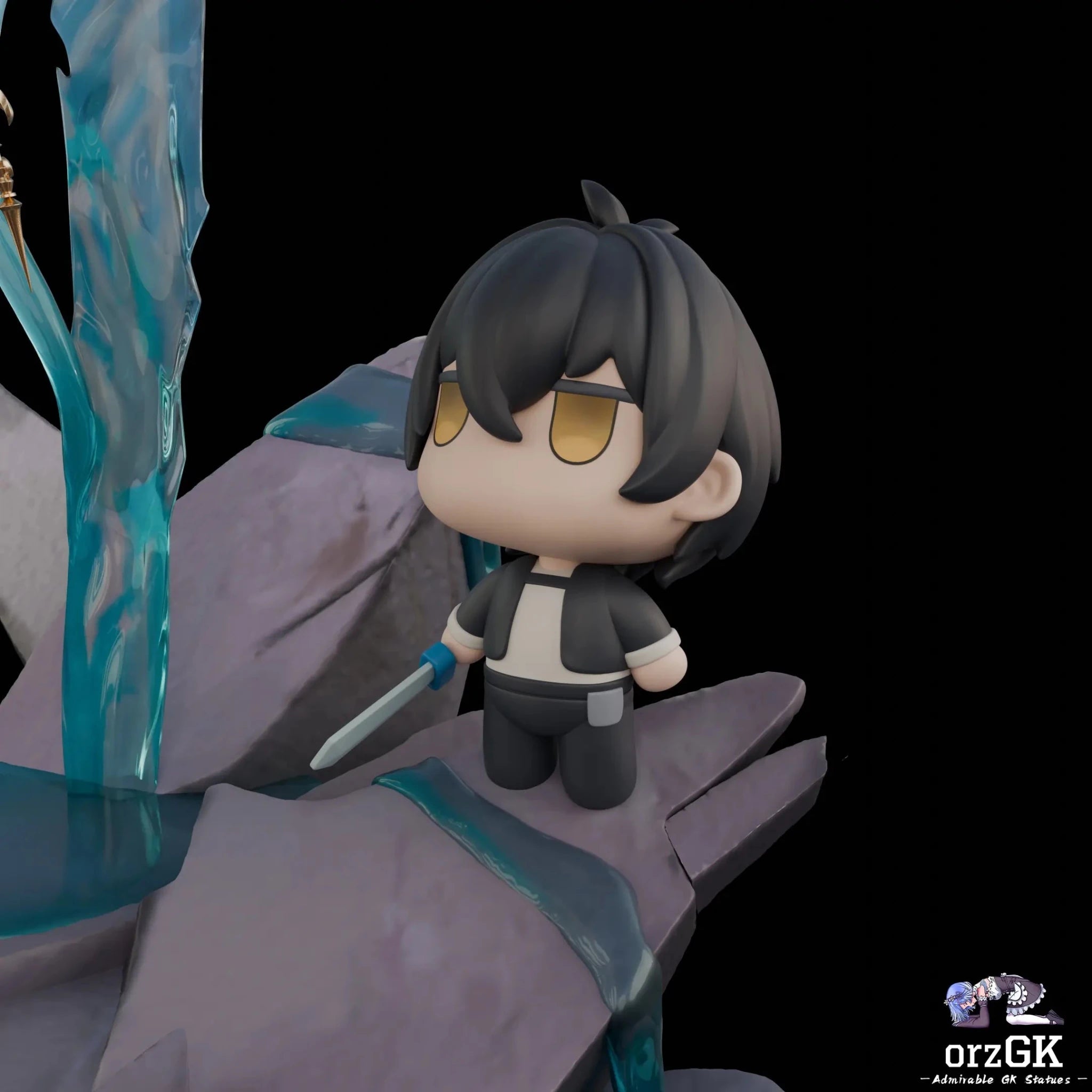 Mi Yin Studio - Wuthering Waves Fleurdelys resin statue Navy Toys anime figure