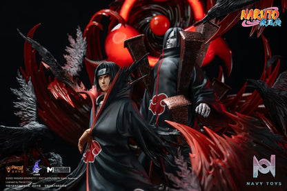 Pickstar Studio – Naruto Officially Licensed Uchiha Itachi & Orochimaru 1/6 Statue (Licensed)