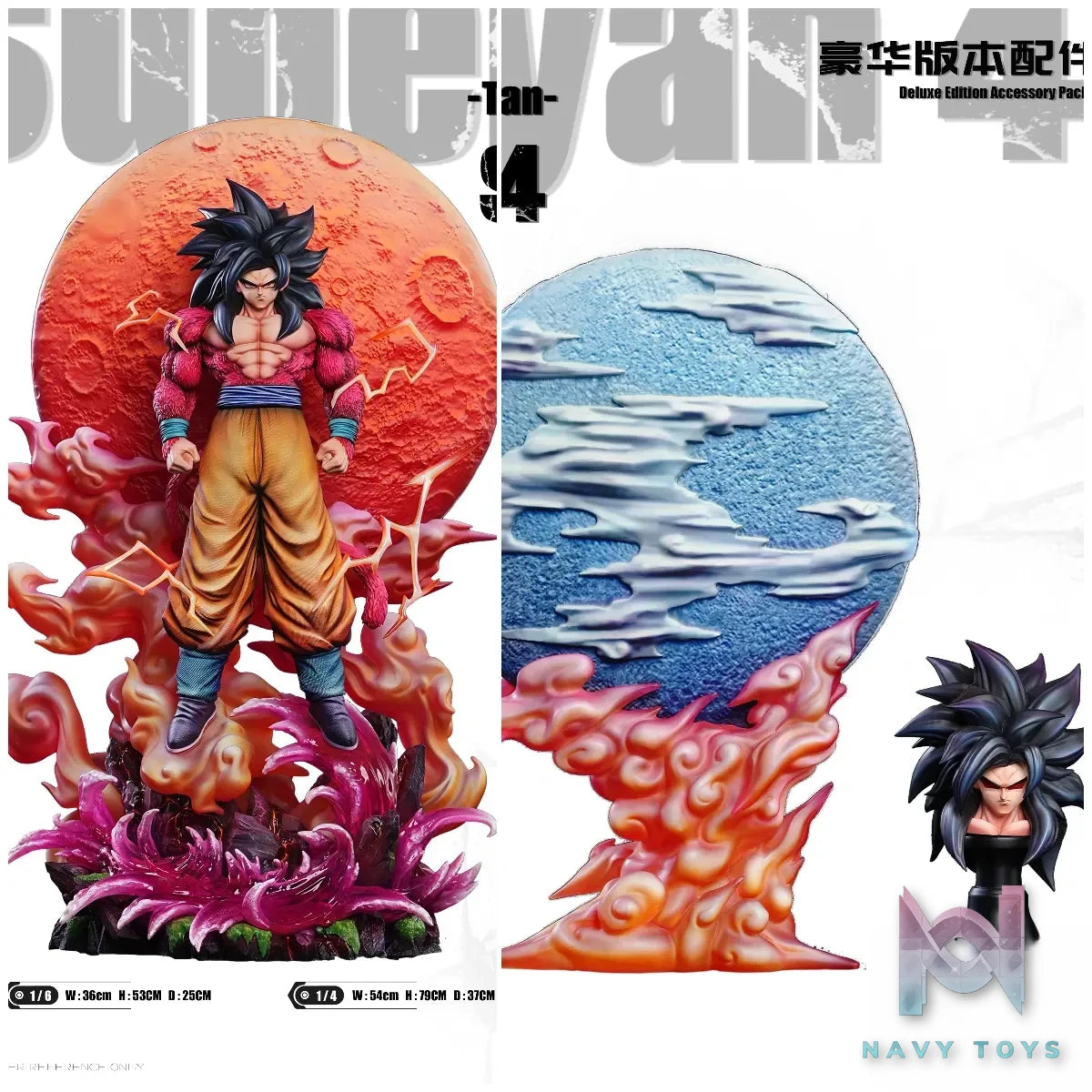 The High Heavens Studio – Super Saiyan 4 Goku Dragon Ball