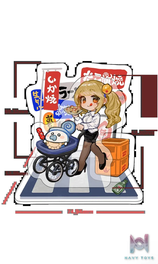 HOBBYOTAKU – Empty Cans’ Commute Acrylic Stand (Licensed)