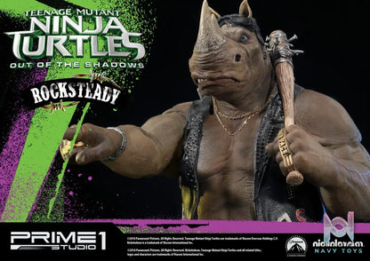 Prime 1 Studio – Premium Masterline Teenage Mutant Ninja Turtles: Out of the Shadows (Film) Rocksteady PMTMNT-02 (Licensed)
