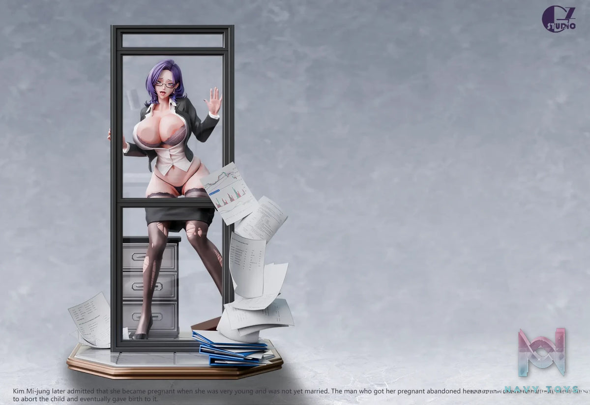 GZ Studio – Kim Mi-Jung in Front of the Floor-to-Ceiling Window A Wonderful New World