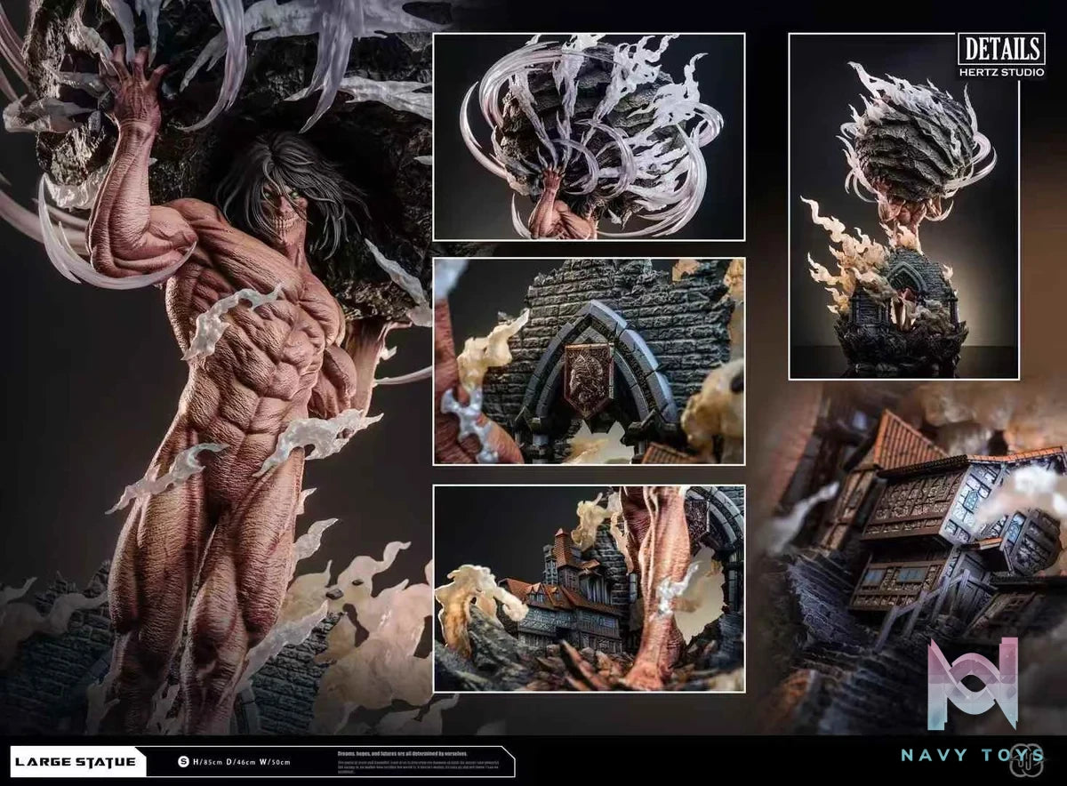 Eren Titan - Attack On Titan resin statue Hertz studio anime figure