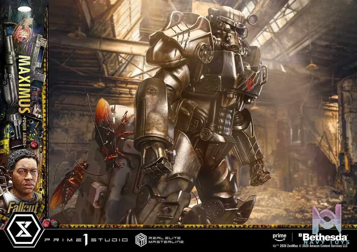 Prime 1 Studio – Real Elite Masterline Fallout Maximus Power Armor REMFO-03 REMFO-03DX REMFO-03DXS (Licensed)