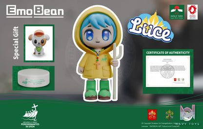 EmoBean – Mascot for Expo 2025: Vatican Doll LUCE (Licensed)