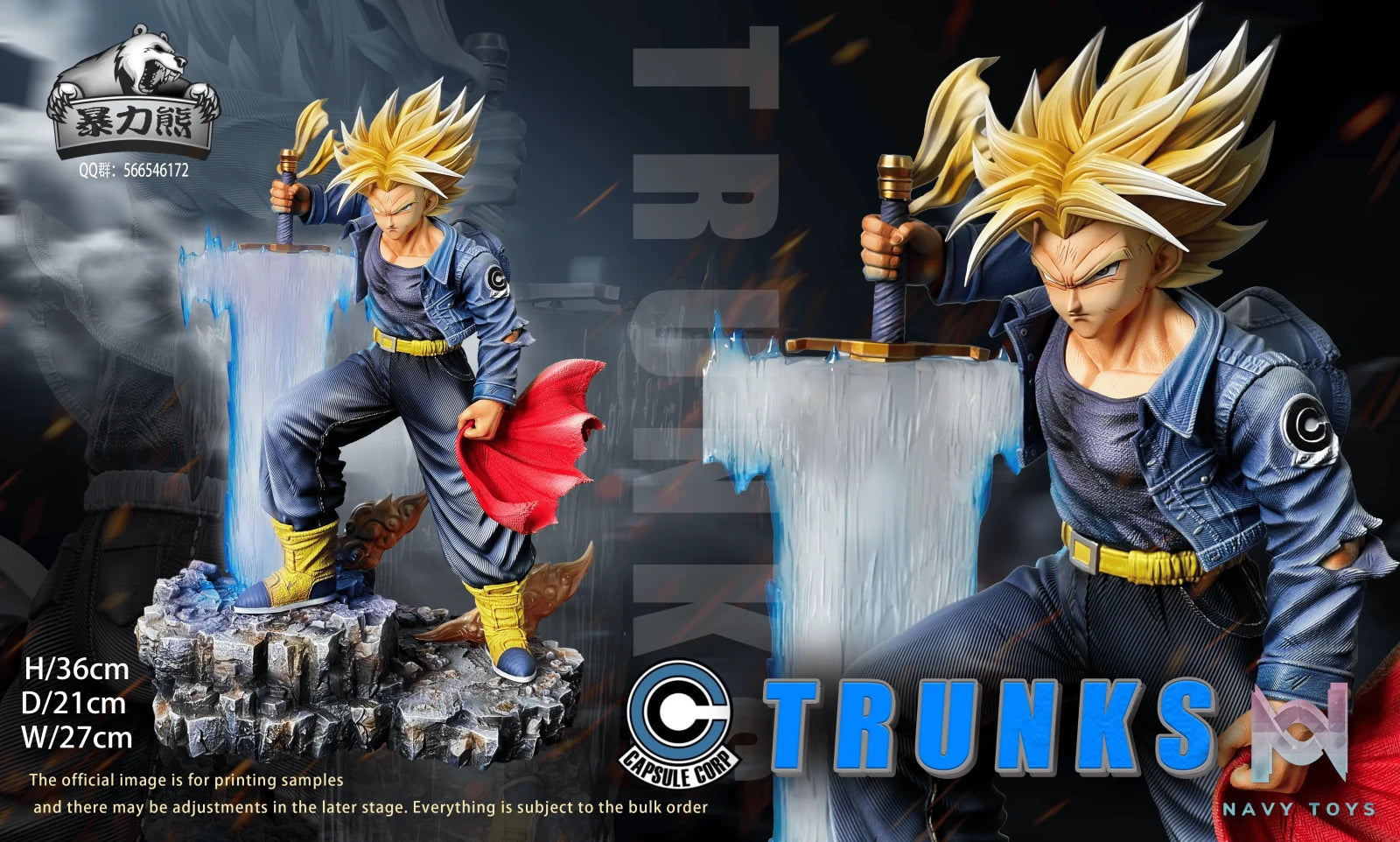 Violent Bear Studio – Dragon Ball Great Sword Trunks