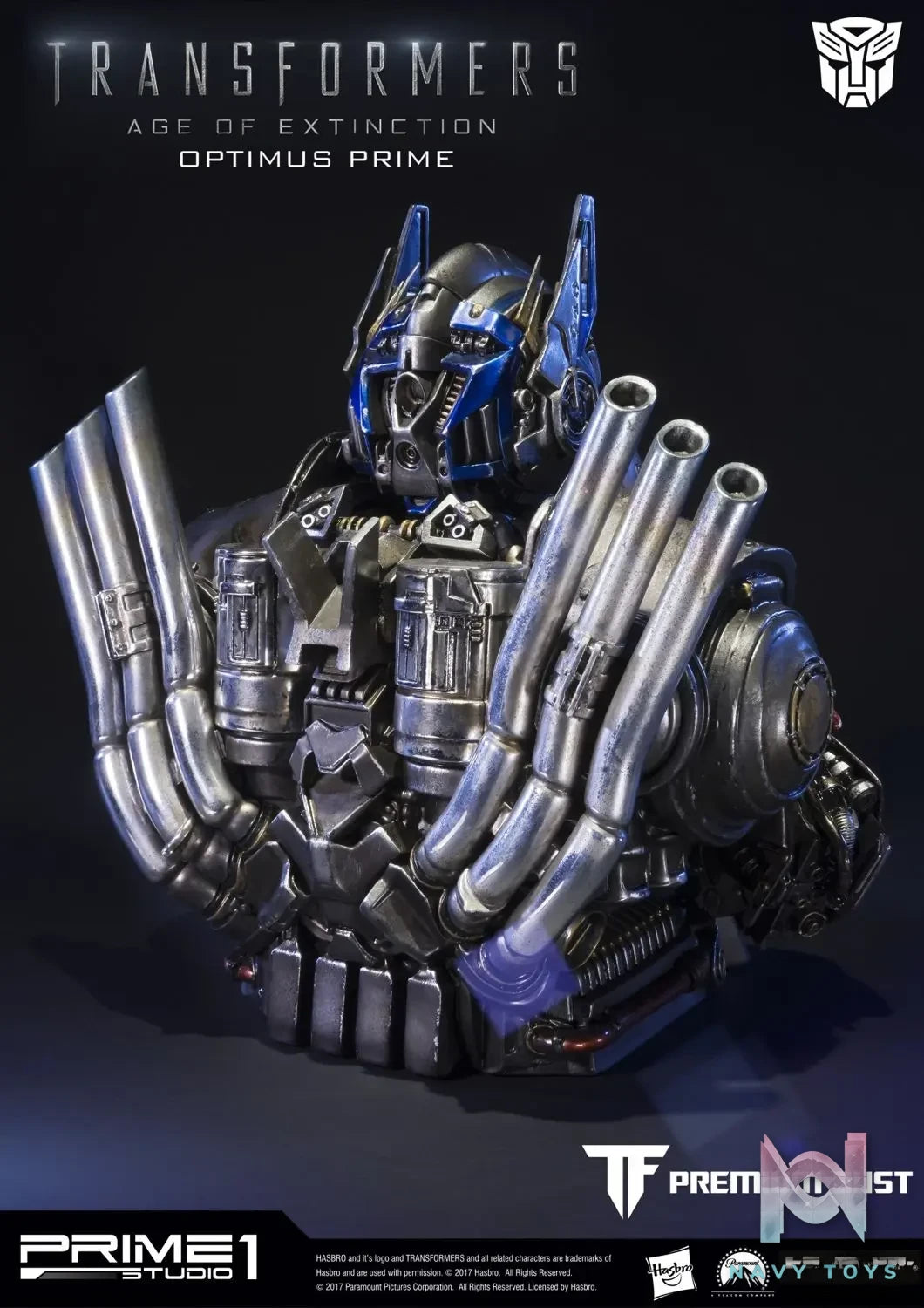 Prime 1 Studio – Premium Bust Transformers: Age of Extinction (Film) Optimus Prime PBTFM-09 PBTFM-09GL PBTFM-09D(Licensed)