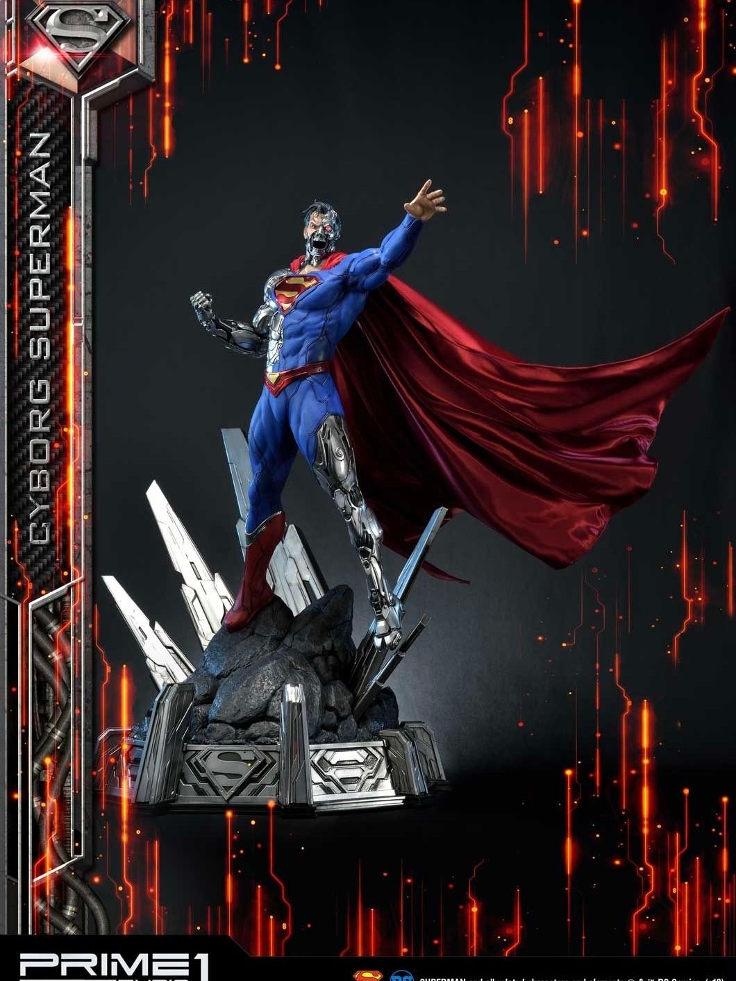 Cyborg Superman - Superman - Prime 1 Studio (MMDC - 32) resin statue Prime 1 Studio anime figure