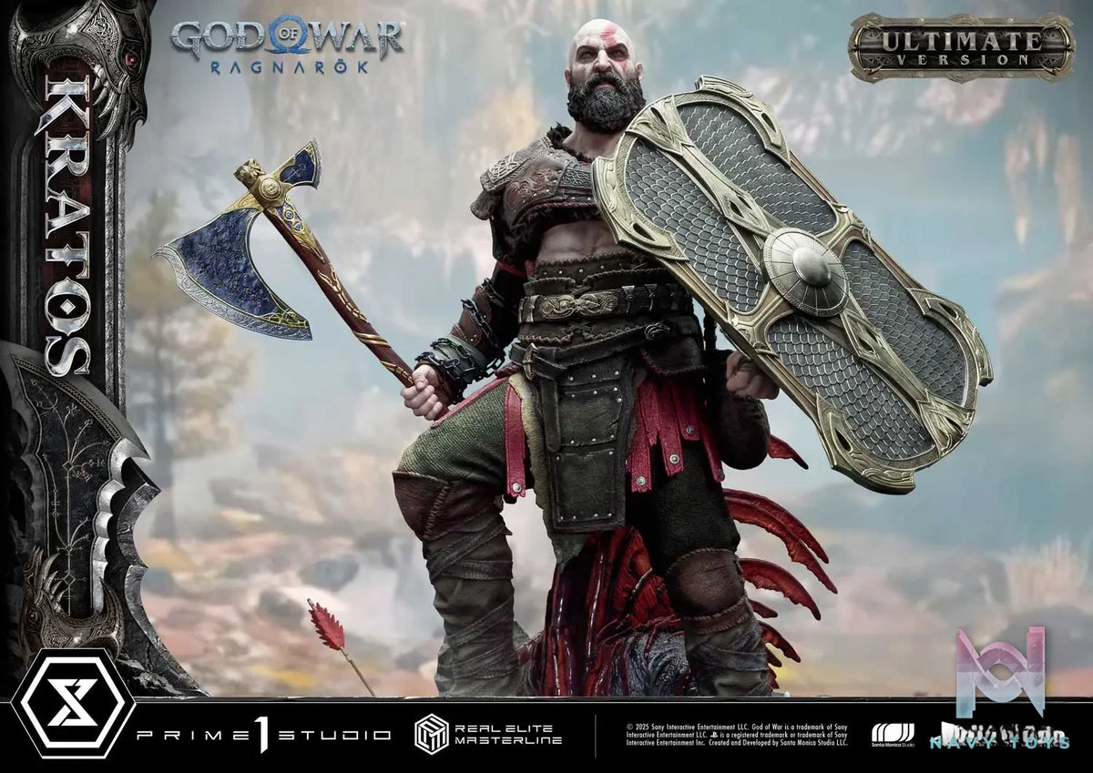Prime 1 Studio – Real Elite Masterline God of War: Ragnarok Kratos Ultimate Version REMGOW-01 REMGOW-01UT REMGOW-01UTS (Licensed)