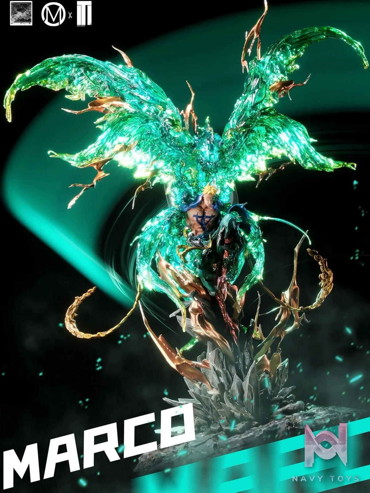 Marco the phoenix - One Piece - Iron Curtain Studio resin statue iron curtain studio anime figure