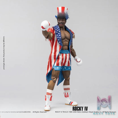 Hiya Toys – Exquisite Super Series Rocky IV Apollo Creed 1/12 Scale Action Figure ESR0233 (Licensed)