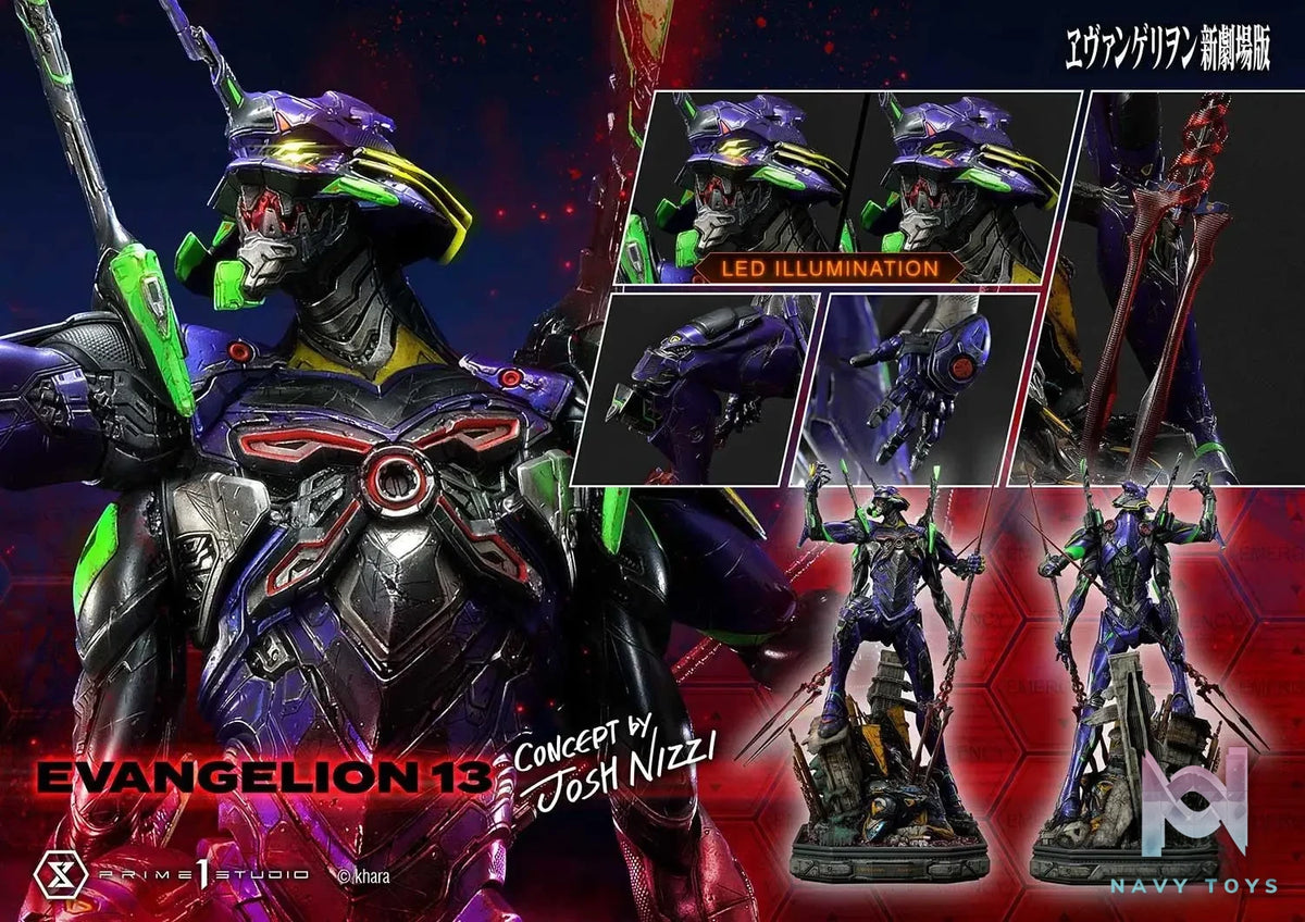 Prime 1 Studio – Ultimate Diorama Masterline Evangelion Unit 13 (Concept By Josh Nizzi) UDMEVA-05 UDMEVA-05DX(Licensed)