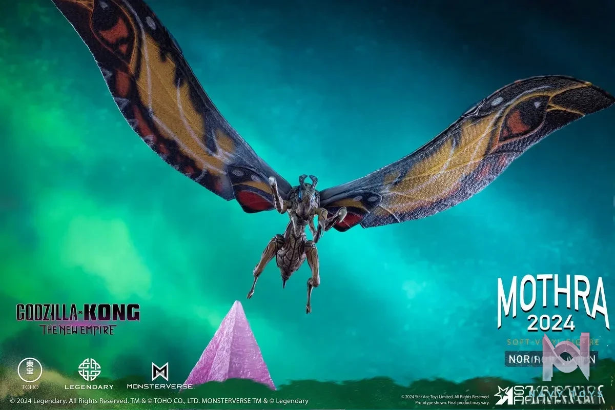 STAR ACE Toys Studio – Godzilla x Kong: The New Empire Mothra SA6058 Standard Version & SA6059 Deluxe Version (Licensed)