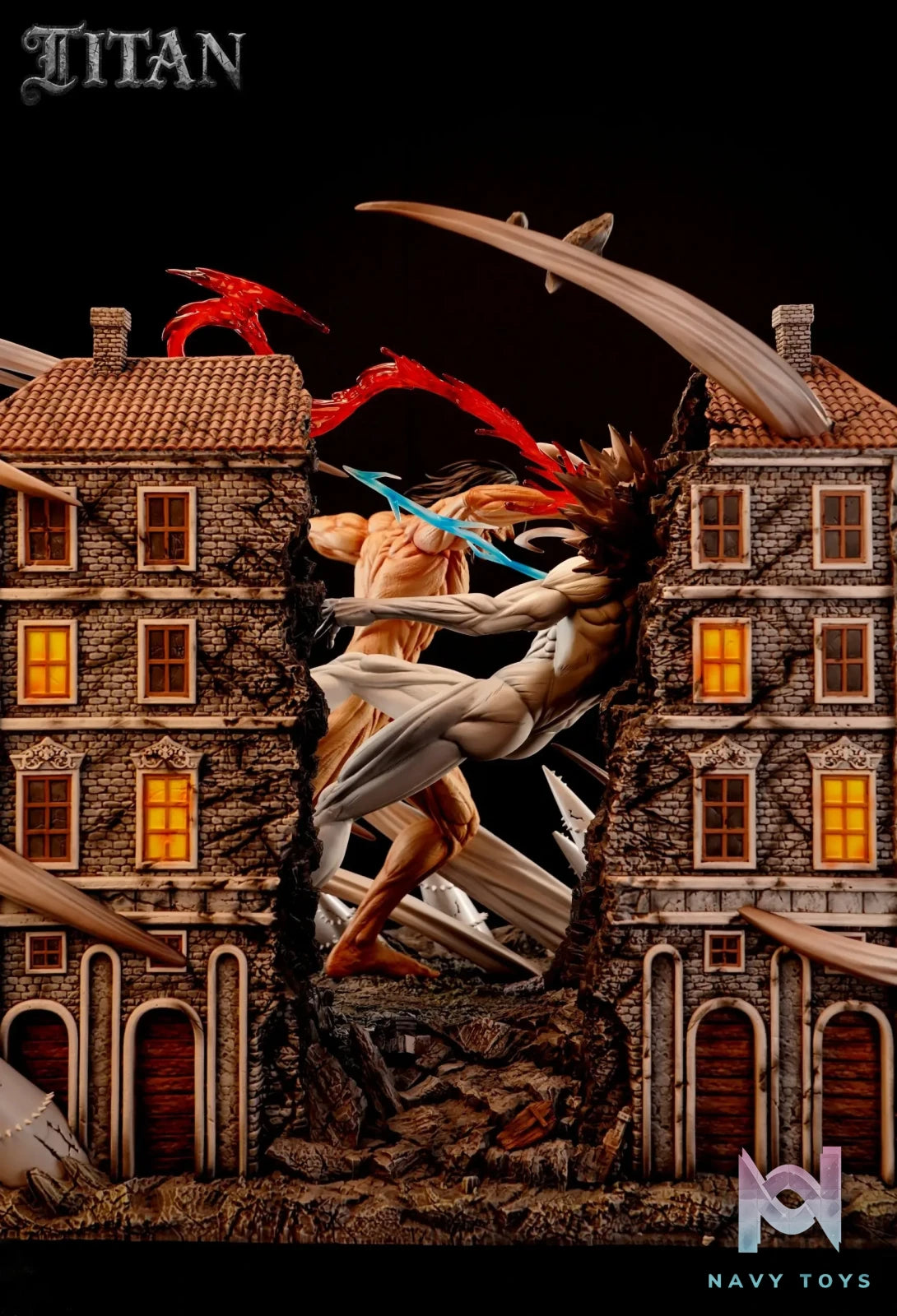 TITAN Studio – The Great Titan 01 War Hammer Titan VS. Attack Titan Attack on Titan