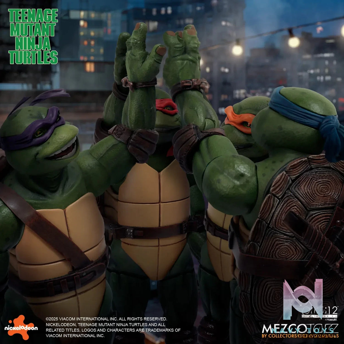 Mezco Studio – Teenage Mutant Ninja Turtles (1990) Boxed Set 1/12 Action Figure (Licensed)