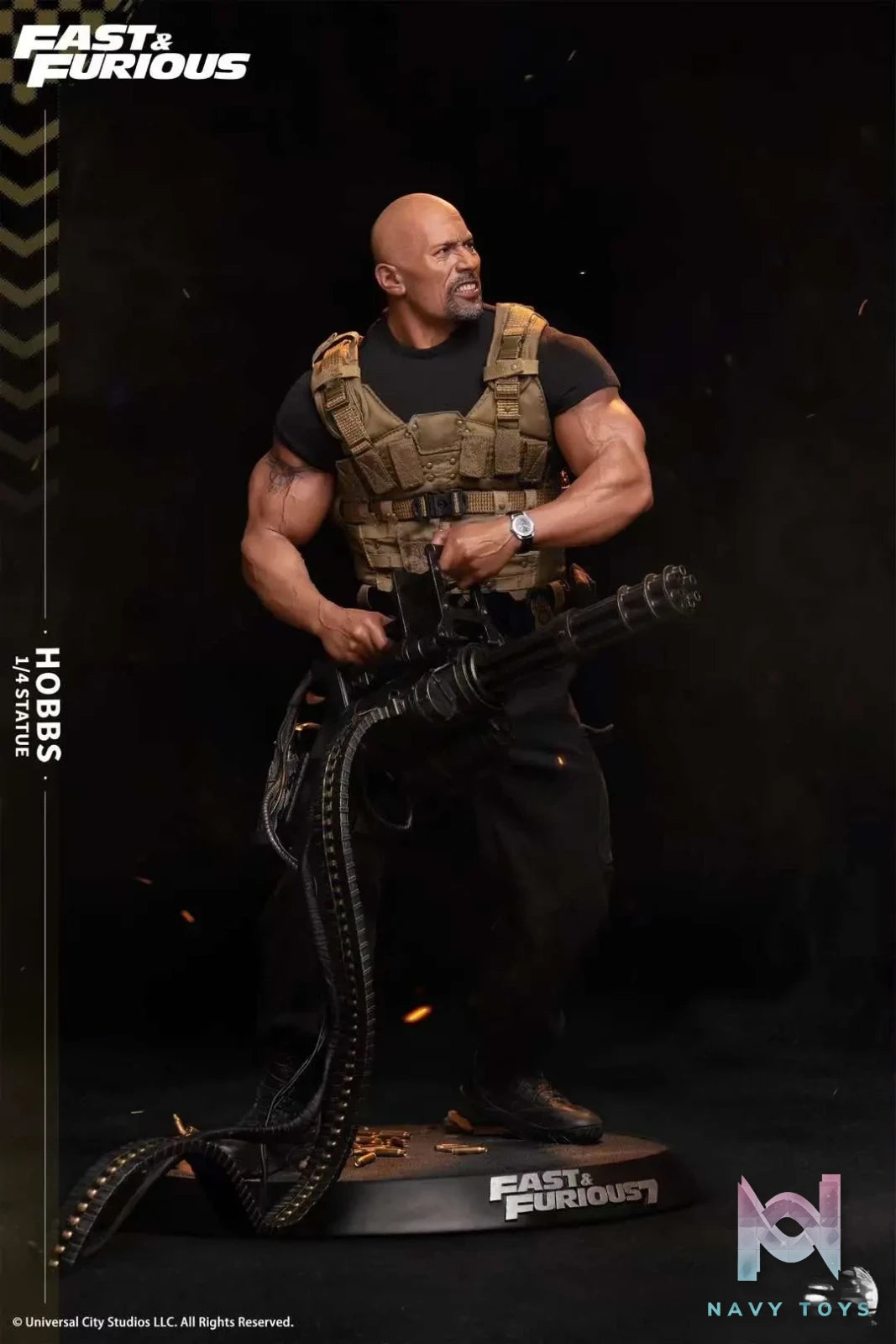 Infinity Studio – The Fast And The Furious 5 Luke Hobbs (Licensed)