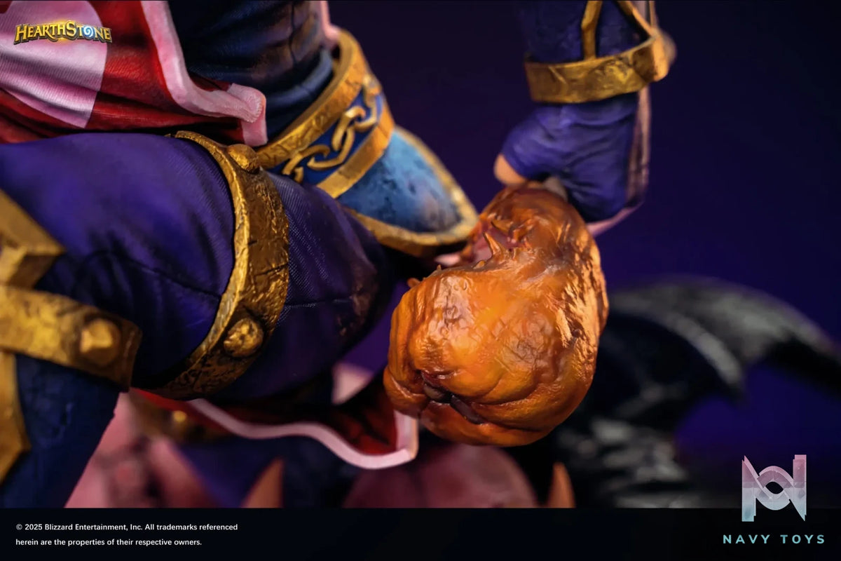 HEX Collectibles & BLIZZARD ENTERTAINMENT – Hearthstone Leeroy Jenkins Statue (Licensed)