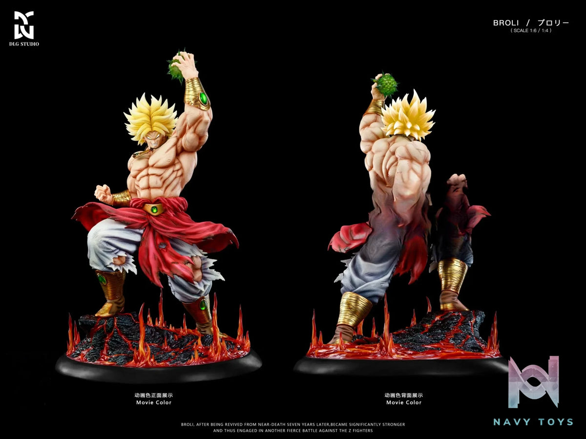 DLG Studio – Broly Single Character Museum Statue Series Dragon Ball