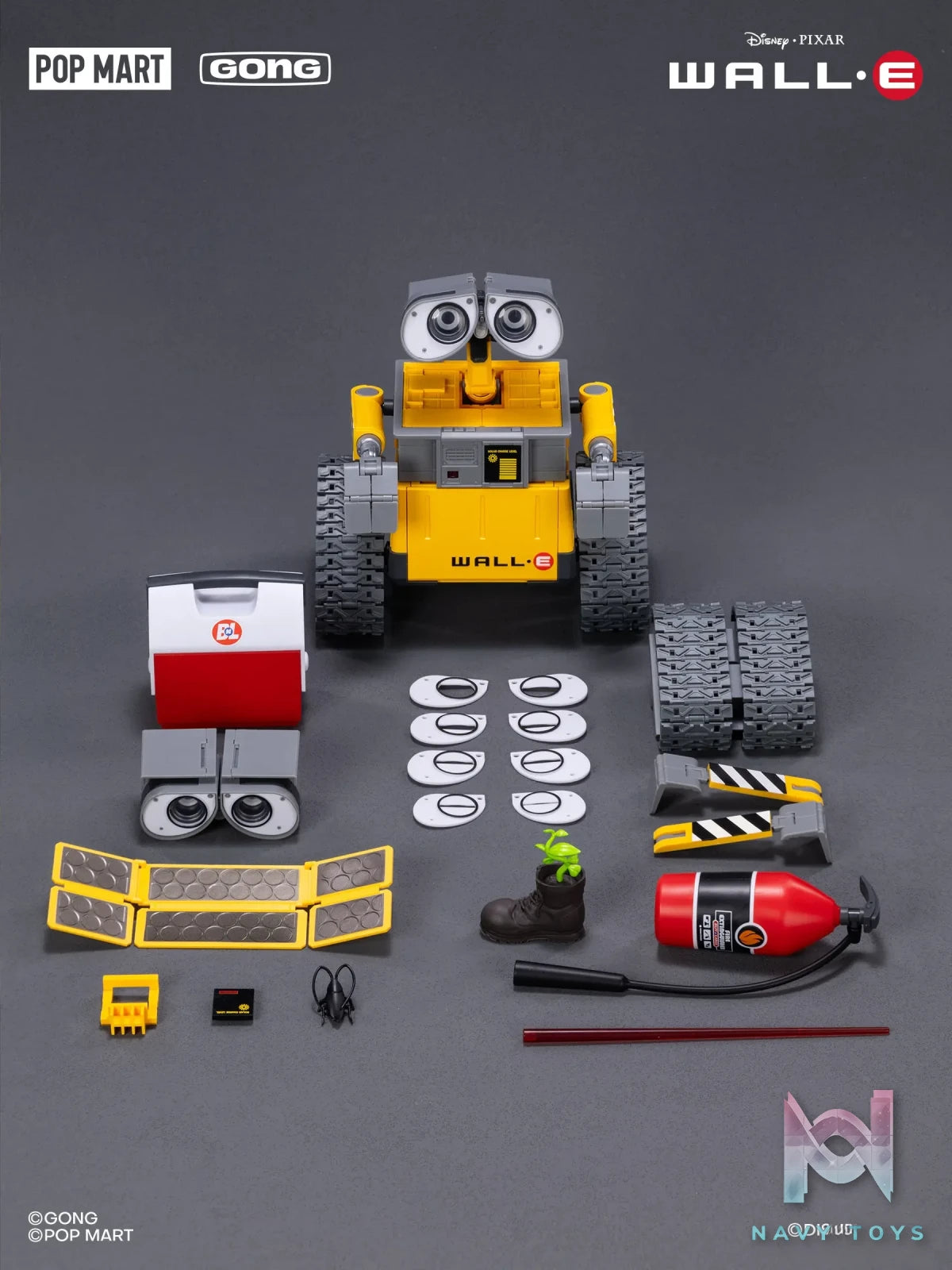GONG Studio – WALL E WALL-E Plastic Model Kit (Licensed)