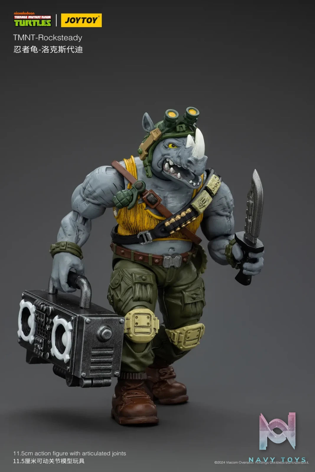 JOYTOY Studio – TMNT Beebop Rocksteady JT8476 JT8469 (Licensed)