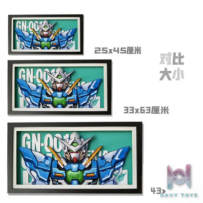 KALA HOME Studio – Gundam Exia 3D Decorative Painting Gundam