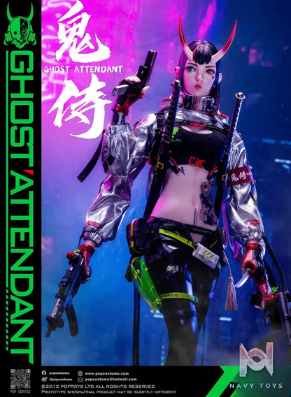 POP COSTUME Studio – Ghost Attendant 1/6 Action Figure GS-001 2.0 (Licensed)