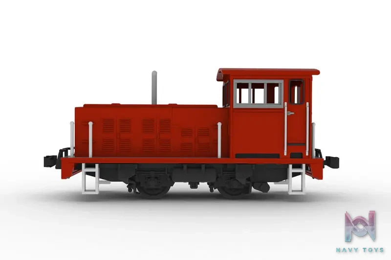 PLUM – Small Locomotive (L Type Orange & Convex Type Green) 1/80 Plastic Model (Licensed)