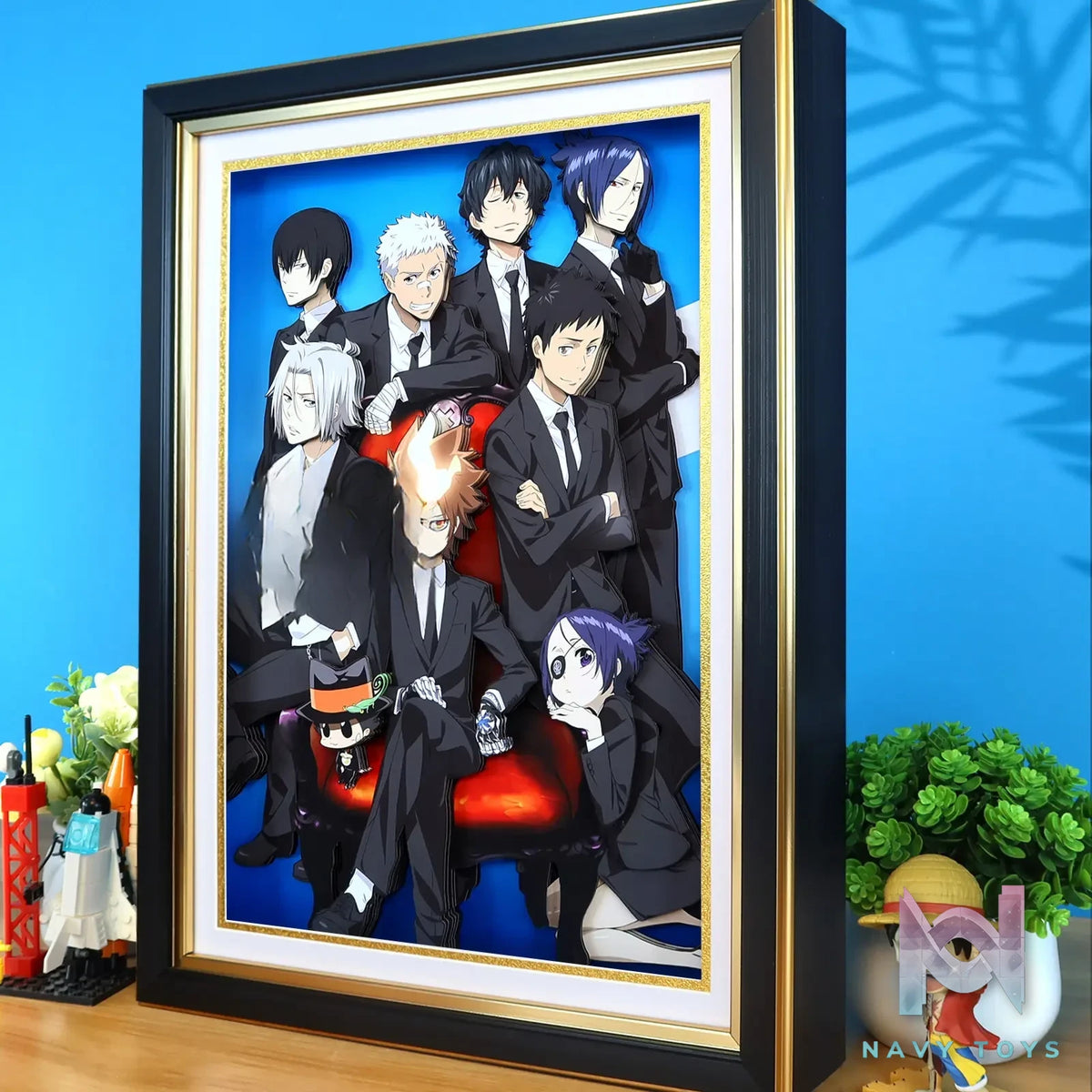 KALA HOME Studio – Katekyo Hitman Reborn! Multiple Characters #01 3D Decorative Painting Katekyo Hitman Reborn!