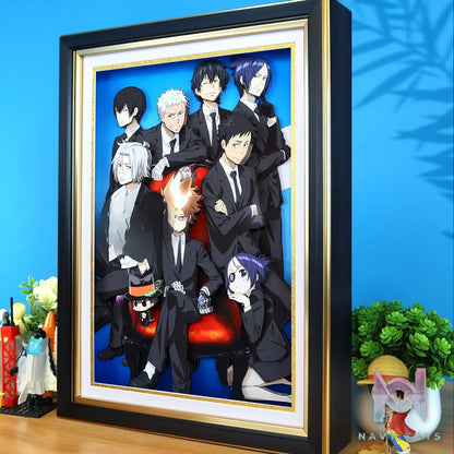 KALA HOME Studio – Katekyo Hitman Reborn! Multiple Characters #01 3D Decorative Painting Katekyo Hitman Reborn!