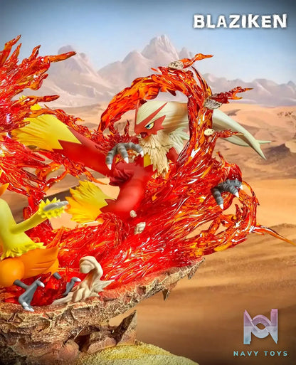 ppap studio – Pokémon Blaziken Evolution Set