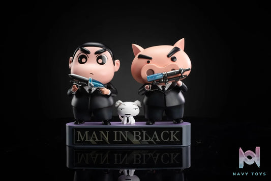 Chao She Studio – Crayon Shin-chan Crayon Shin-chan Men in black