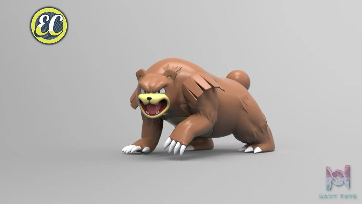 EC Studio – Pokémon Ursaring Evolution Group
