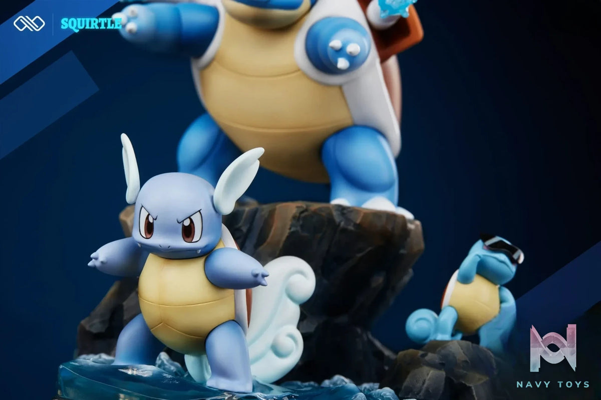 Infinite Studio – Pokemon Squirtle Evolution