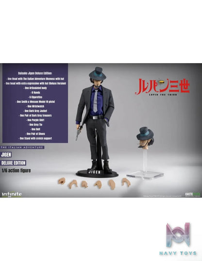 Infinite Statue – Lupin The 3rd The Italian Adventure 1/6 Action Figure Daisuke Jigen (Licensed)