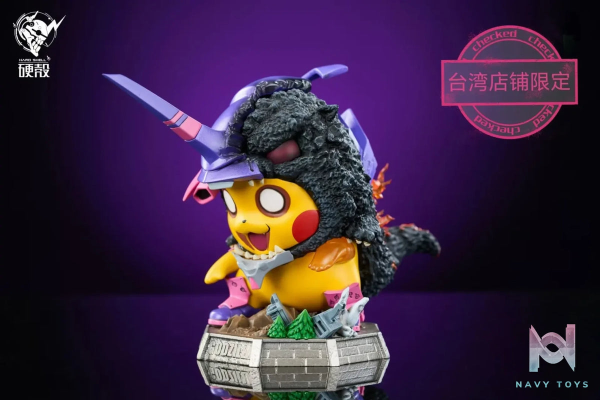 Hard Shell Studio – Pokémon Pikachu COS Space Godzilla