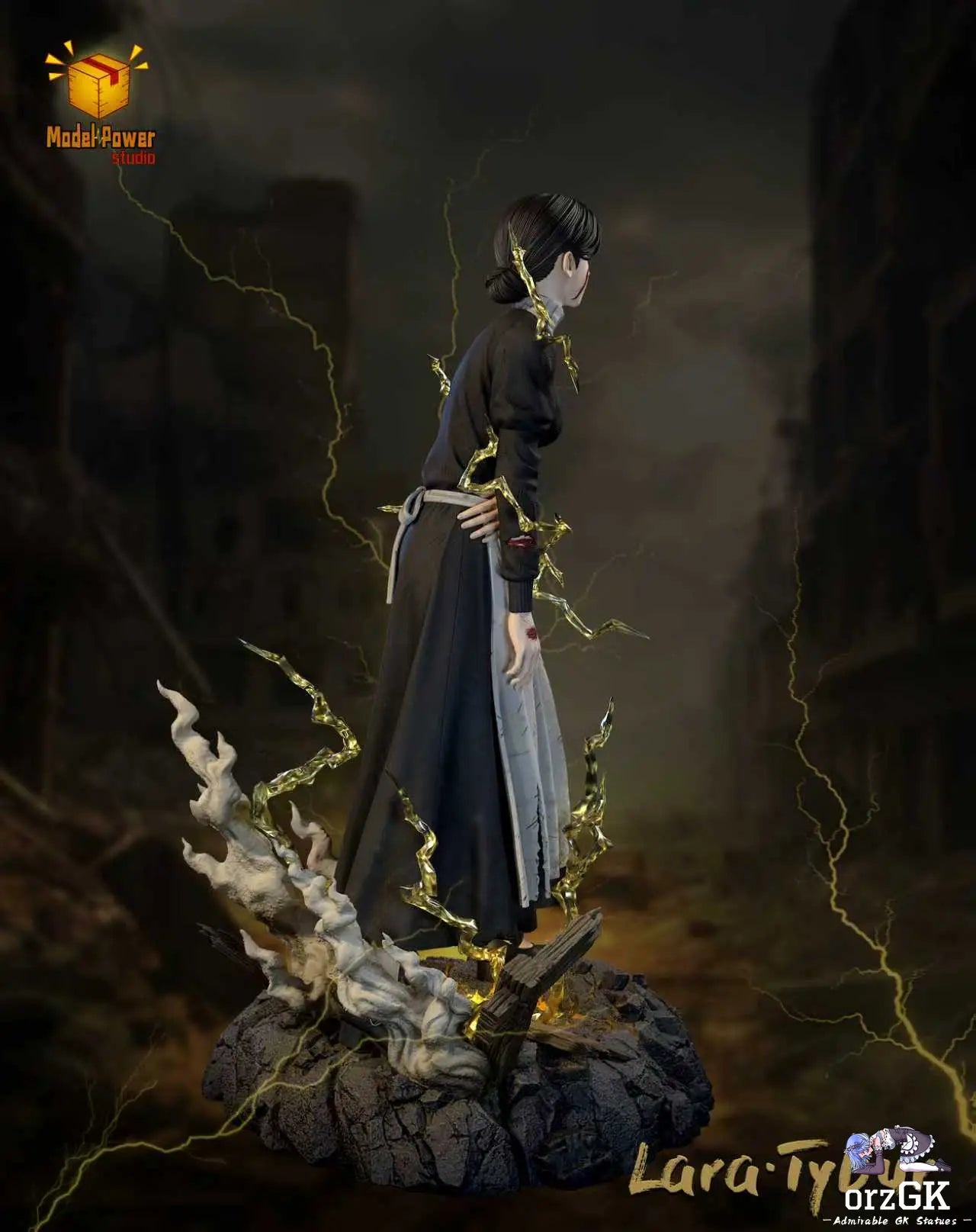 Model Power Studio - Lara Tybur Attack on Titan resin statue Navy Toys anime figure