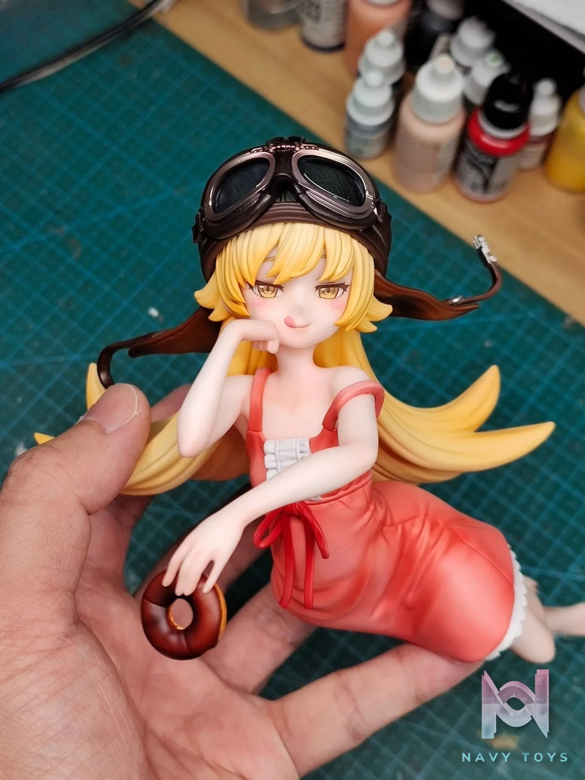 QuietArt Studio – Shinobu Oshino Pink Dress Bakemonogatari