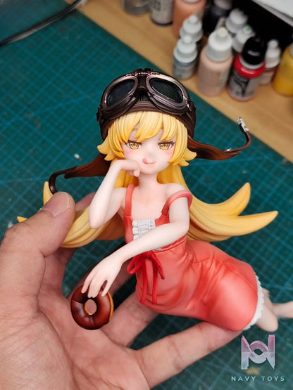 QuietArt Studio – Shinobu Oshino Pink Dress Bakemonogatari