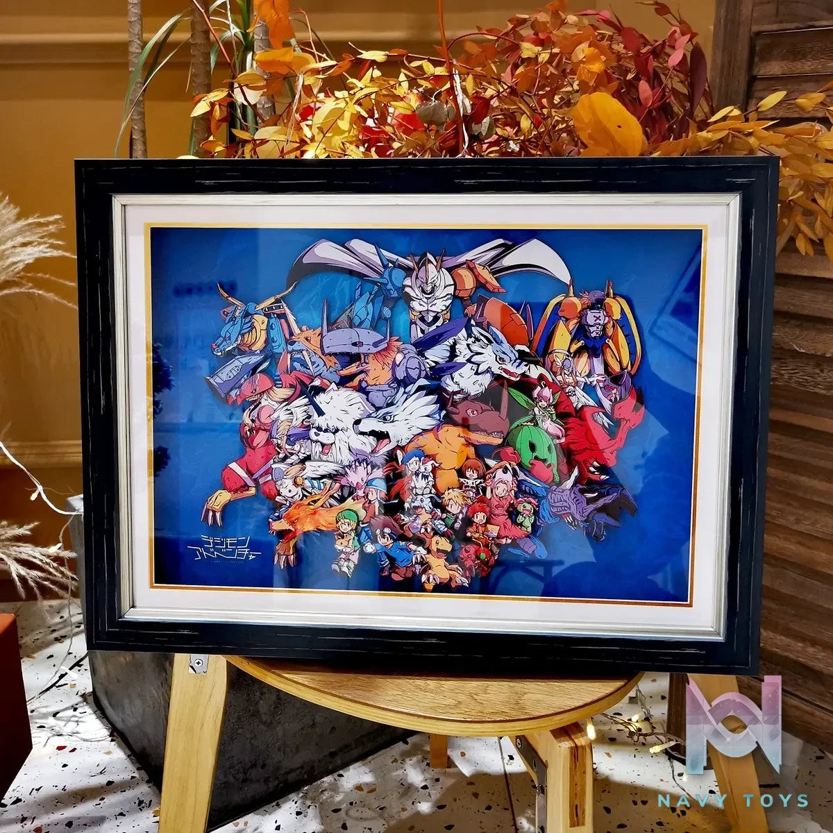 Yu Zhi Jiang Studio – Digimon Multiple Characters Series #5 3D Decorative Painting Digimon