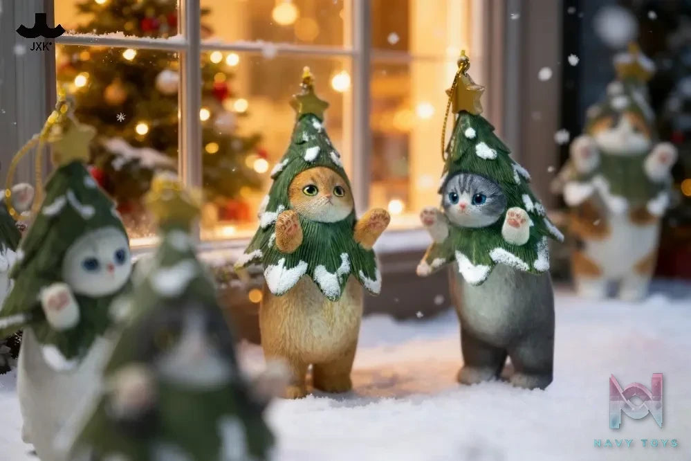 JXK – Christmas Tree Cat JXK325-1A/B/C/D JXK325-2A/B/C/D (Licensed)