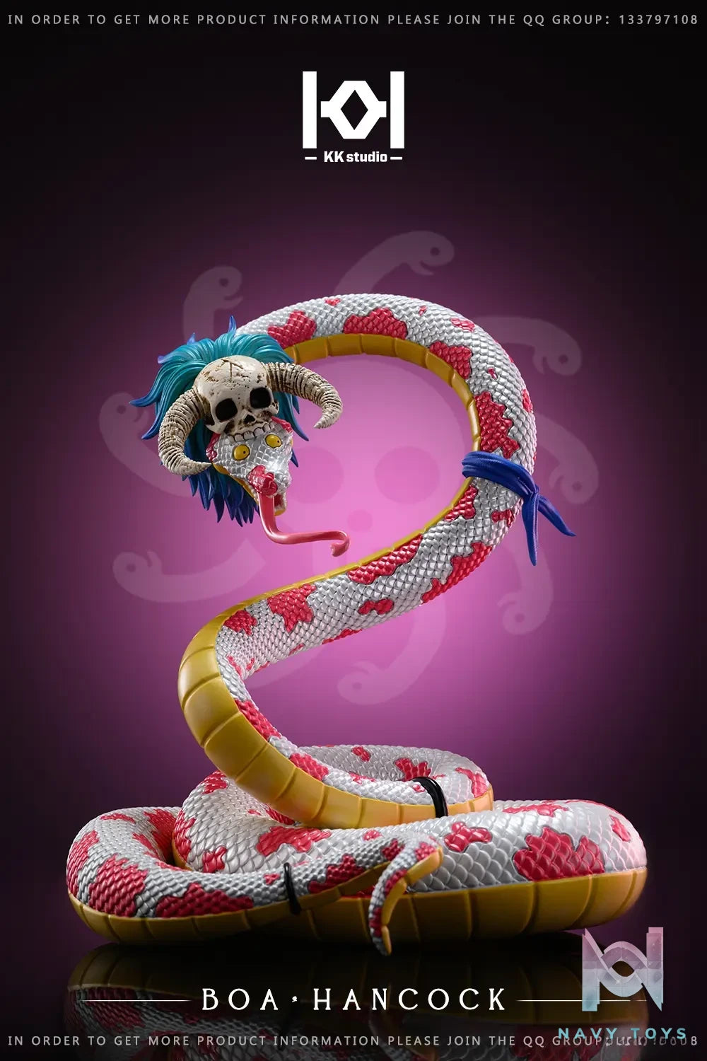 KK Studio – One Piece sitting posture series Boa Hancock