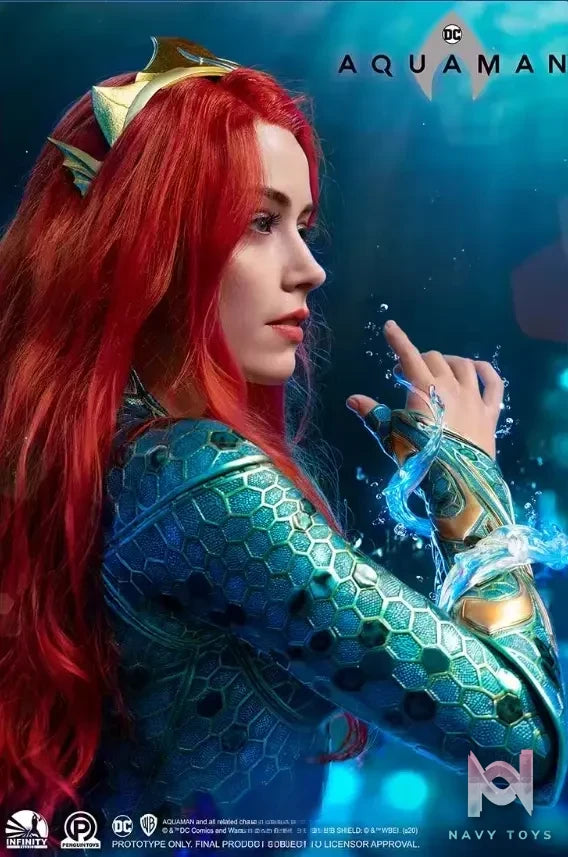 Infinity Studio – DC Aquaman Mera 1:1 Life-Size Bust (Licensed)