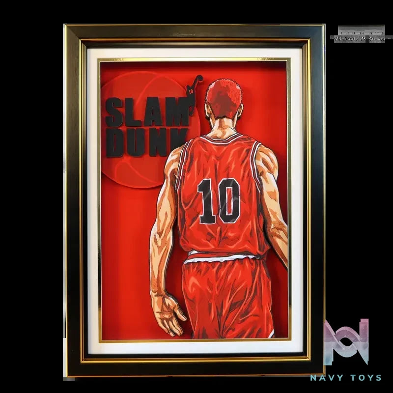 KALA HOME Studio – Hanamichi Sakuragi #02 3D Decorative Painting Slam Dunk