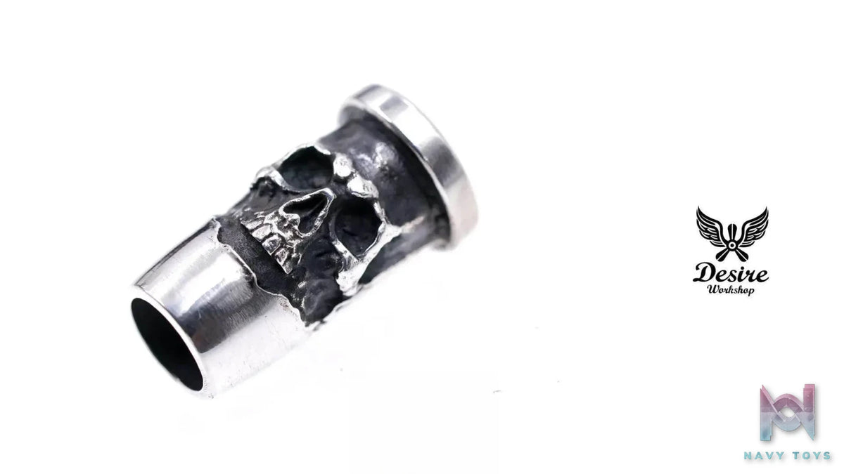Raven Studio (silver jewelry) – Original Design Skull Bullet Pendant Original
