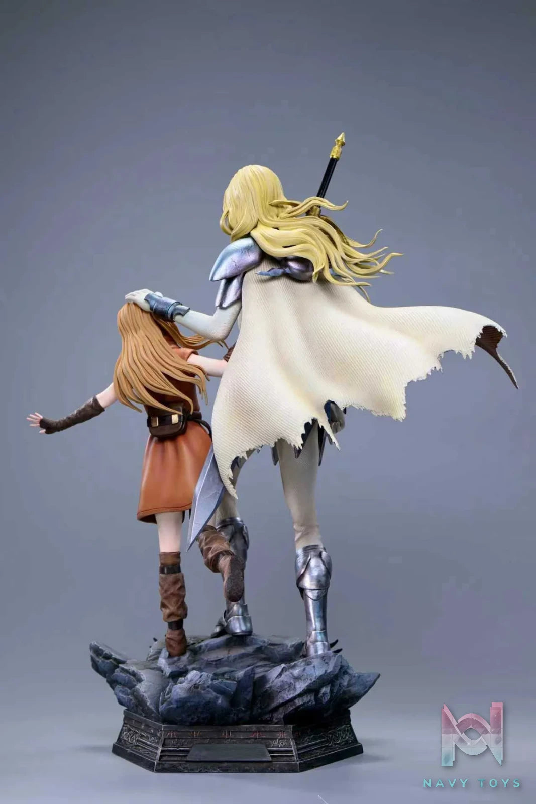 Teresa & Clare resin statue AT Studio & BIHS Studio anime figure