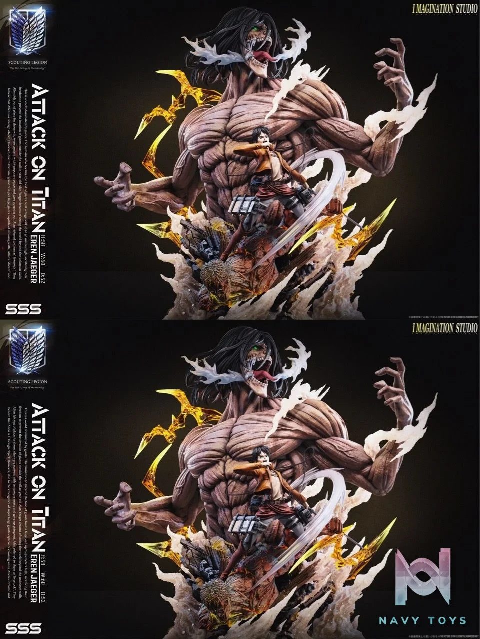 Eren Jeager - Attack On Titan - Imagination Studio resin statue Imagination Studio anime figure