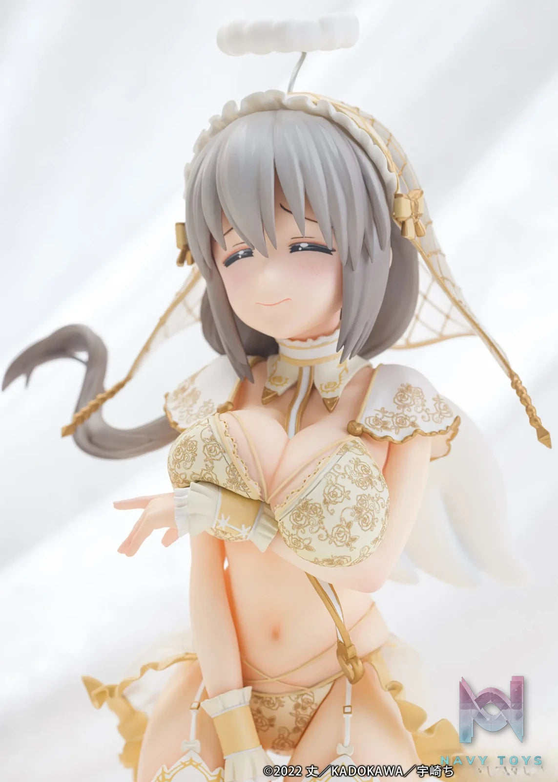 PROOF – TV Anime “Uzaki-chan wa Asobitai! Double” Tsuki Uzaki Angel ver. 1/7 Complete Figure (Licensed)